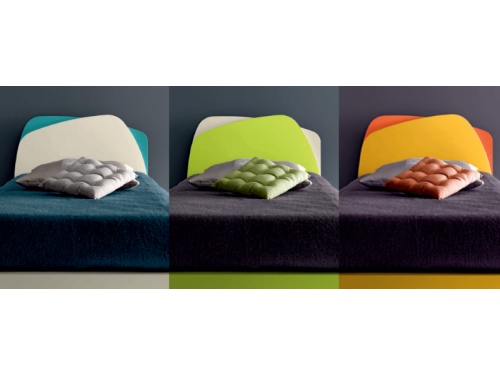 Esempi di varianti disponibili per le colorazioni del letto singolo Krono bicolore