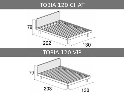 Letto Tobia da una piazza e mezza | CameretteWeb